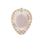 New Design Good Quality Lady High Grade Knit Scarf Alloy Buttons Factory Outlet