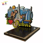 Different Country 90*65mm Custom Design Travel Souvenir Pilippines wholesale Wood Fridge Magnet