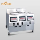 Gas Free Standing Deep Fryer Machine/Industrial Deep Fryer/lpg gas deep Fryer