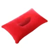 Super Thick Flocking Fabric Inflatable Pillow Portable Travel Picnic Home Pillow