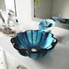 Tempered Transparent Glass Vessel Wash Hand Basin Bowl India