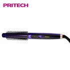 PRITECH LED Display Automatical Rotating Hair Curler With Brush