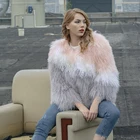 Mongolian Lamb Fur Coat/Russian Style O-Neck Winter Warm Clothes/Winter Genuine Mongolian Lamb Fur Clothing