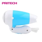 PRITECH High Quality 800-1200W Dual Voltage Configuration Foldable Mini Hair Blow Dryer