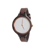 New high quality assurance fashion luxury wholesale genuine leather men women branded custom logo wooden watch