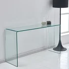 Hot Sale living room furniture tempered hot bent glass Console table, morden coffee/tea tables designs