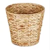 Hot selling handmade crafts woven laundry baskets home decor seagrass straw large laundry storage basket with handle