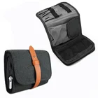 Eco-friendly Bag Storage Bag Storage Travel Gadgets Organizer Bag Electronic Accessories Cable Roll Up Pouch Storage Bag