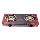 Wenice Tempered Glass Gas Cooker Stove Cast Iron Automatic Ignition Stove