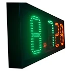 Big size 8 Inch oil price display led lamp/ led gas price sign gasoline price board