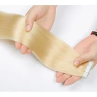 XUCHANG IVCoco wholesale tape in hair extensions 613 blonde raw virgin Indian hair wholesale 10A grade hair vendor