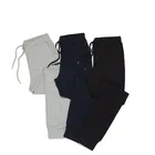 Wholesale printed LOGO New man casual trousers thin terry fur pants custom sports long pants