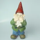Garden Decoration Resin Craft Wise Gnomes Speak No Evil Figurine