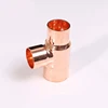 Copper Reducer Reduced Reducing Tee Refrigeration Plumbing Tube Pipe Fitting