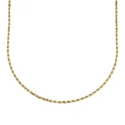2019 Daily wear twisted link chain sterling silver rope chain choker necklace