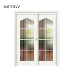 Indoor Glass Bedroom Outdoor Solid Wood Kitchen Door