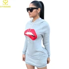 Fashion Midi Sexy Bodycon Long Sleeve Casual Clothes Women Dress