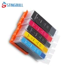 Reset chip compatible ink cartridge pgi550 & cli551 for PIXMA MG5450/MG6350/IP7250/ MX925