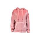 High Quality Customized Plain Slim Fit polyester ladies casual wear women Hoodies