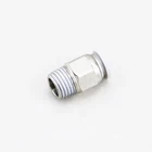 Pneumatic G1/4'' Male Thread 8MM Straight Push In Air Hose Quick Connect Pipe Fitting