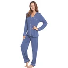 Wholesale Comfy Pijamas Smooth Light Pyjamas Women Sleepwear Breathable Pajamas For Women