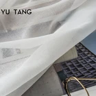 Greenland white sheer curtain fabric for Living room Bedroom Home decoration Custom size