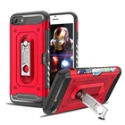 Metal material and 360 rotate kickstand defender case for iPhone 6g iPhone 7g