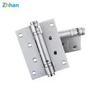 4 inch stainless steel spring automatic closure wooden door hinge