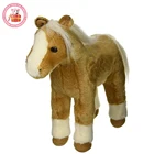 Lifelike soft plush toy horse stuffed animal toy
