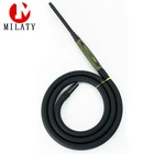 Arab hookah hose pipe Color wood grain Handle high-grade silicone Silicone pipe wholesale