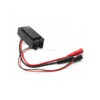 Touchless sensor triggered toilet flusher solenoid valve sensor
