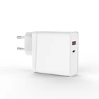 EU Dual Port 45W Fast USB Type-C Quick Charge 3.0 QC3.0 Power Delivery PD CE Wall Charger