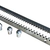 Galvanized zinc plated sliding door gear rack and pinion