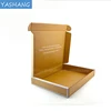 Brown corrugated paper shipping packaging custom paper photo box