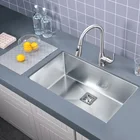 Undermount Farmsink Basin Sink Stainless Steel Bathroom Sinks