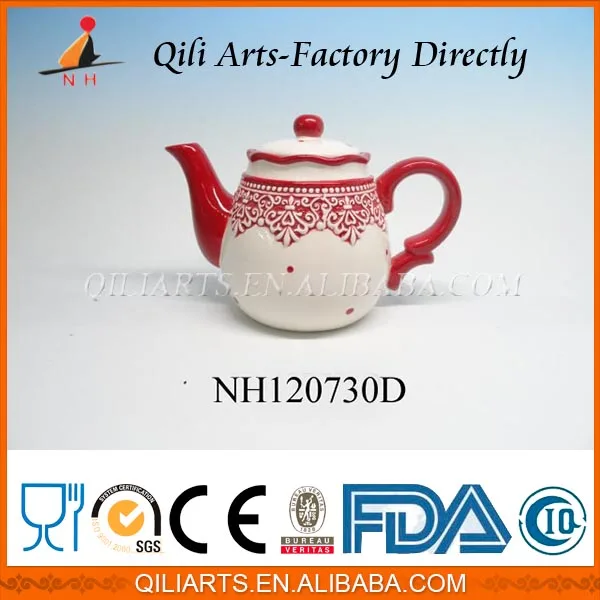 elegant ceramic tableware teapot