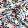 Wholesale Custom Designs Sparkling 100% Polyester silk Satin Chiffon Printed Fabric