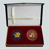 Various Metal Badge Coin Emblem Custom Gift Box