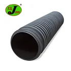 Junxing hdpe dual wall corrugated pipe rain water drain culvert pipe
