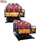 New Technology Hydraulic/Electronic 6/8/9/12 Seats 5D Cinema Animation