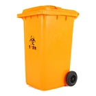 Durable bulk plastic garbage waste bin with strong corrosion resistance