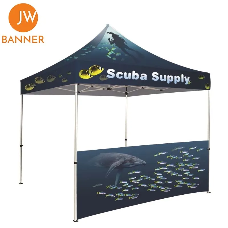 Custom Aluminium Heavy Duty Waterproof Portable Cheap 10x10 Pop Up