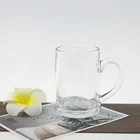 Yiyi factory price 400ml handle mug beer glass