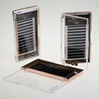 Synthetic Hair Individual Eyelash Extensions Super Soft Individual Silk Tray Eyelash Extensions