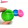 Custom made food grade silicone lid with slotted valve for cap