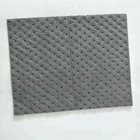 Perforated universal absorbent mat dimpled universal absorbent pads with tearing line
