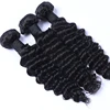 Black Tie High Quality Silky Loose Deep Korean Hair Accessories,Weaves Bundles Peruvian And Brazilian Human Hair,Hair Weft