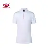 Moisture Wicking Plain sports T-shirt Polo turn down collar men women shirts