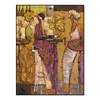 Abstract bar woman oil painting on canvas printing wall art