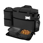 Eco-Friendly Foldable Pet Carrier Cat Tote Dog Travel Bag With Bowl